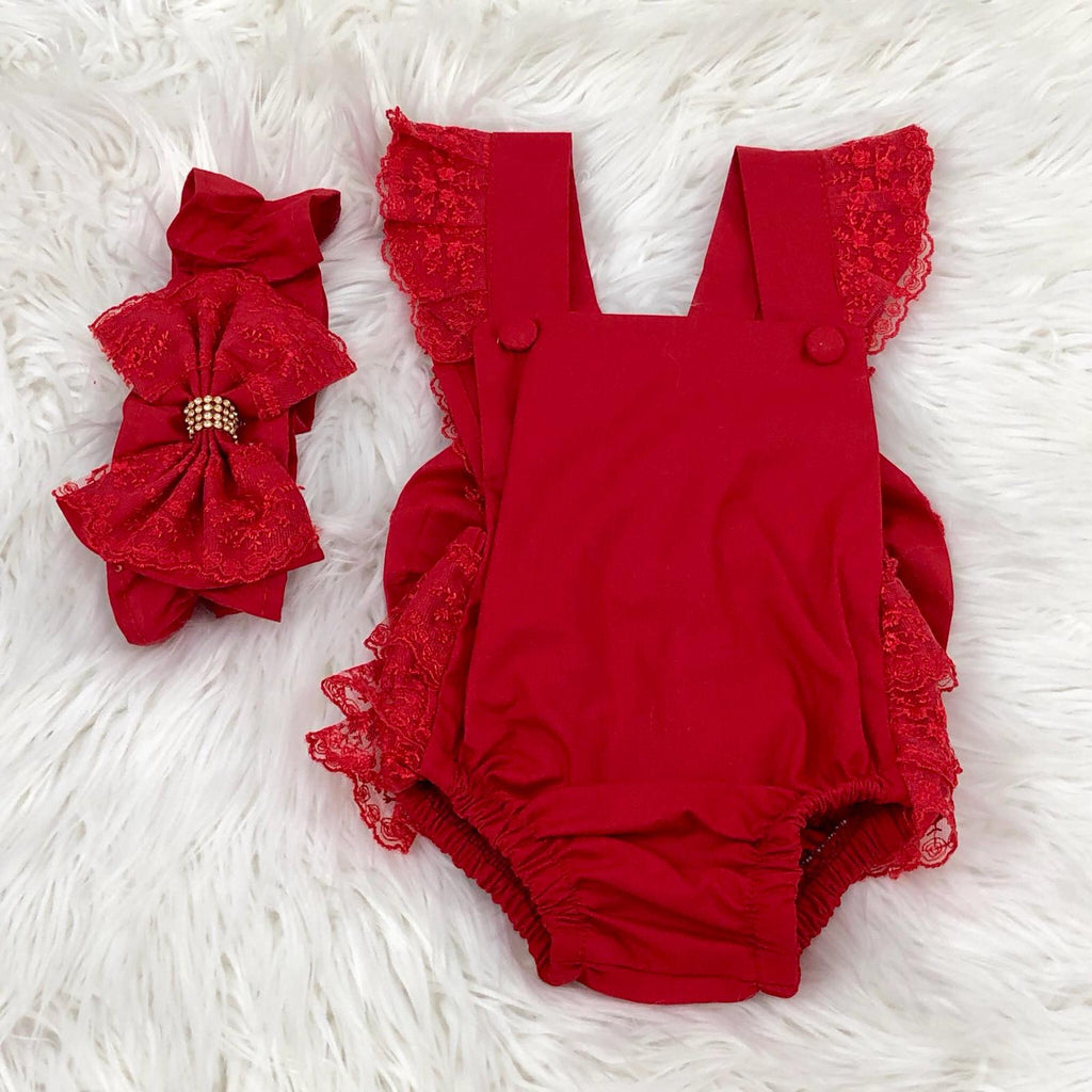 Red Romper - Baby Essentially