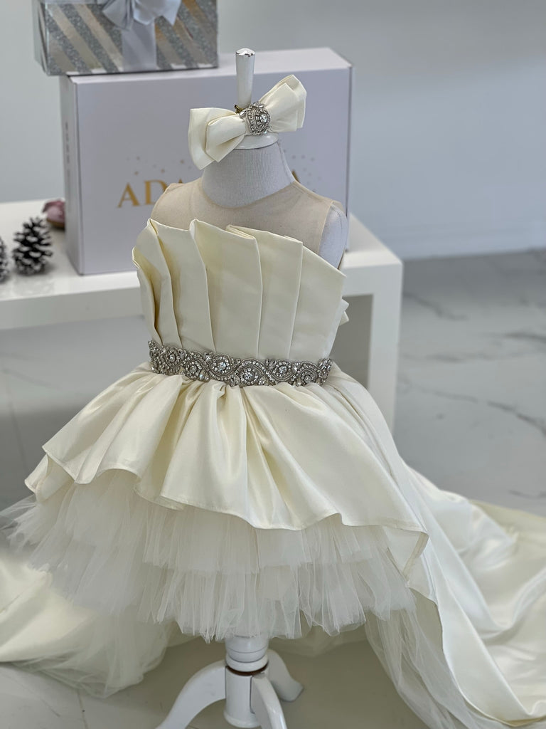 Amaya Dress White - Baby Essentially