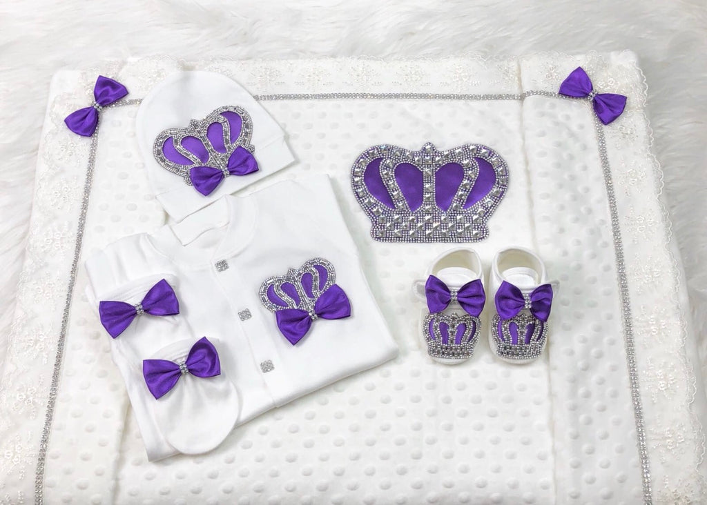 5 Pieces Princess Purple - Baby Essentially
