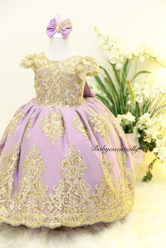 Princess Jasmine Dress Lavender - Baby Essentially