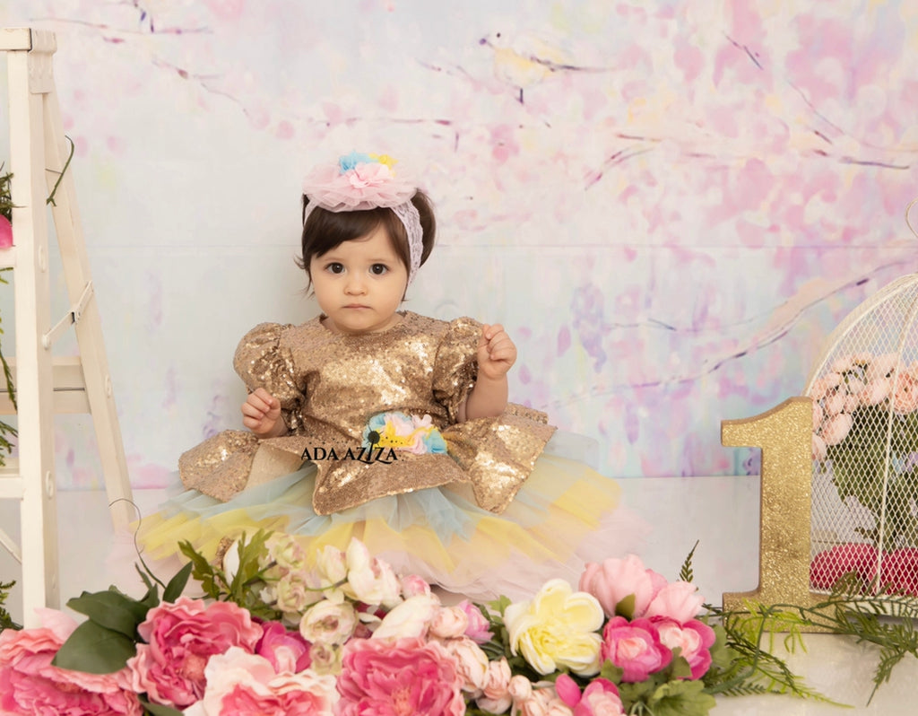 Bethany Dress Pastel - Baby Essentially