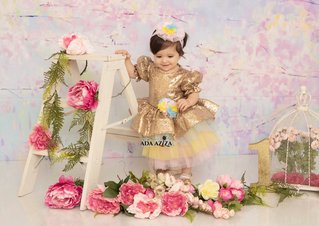 Bethany Dress Pastel - Baby Essentially