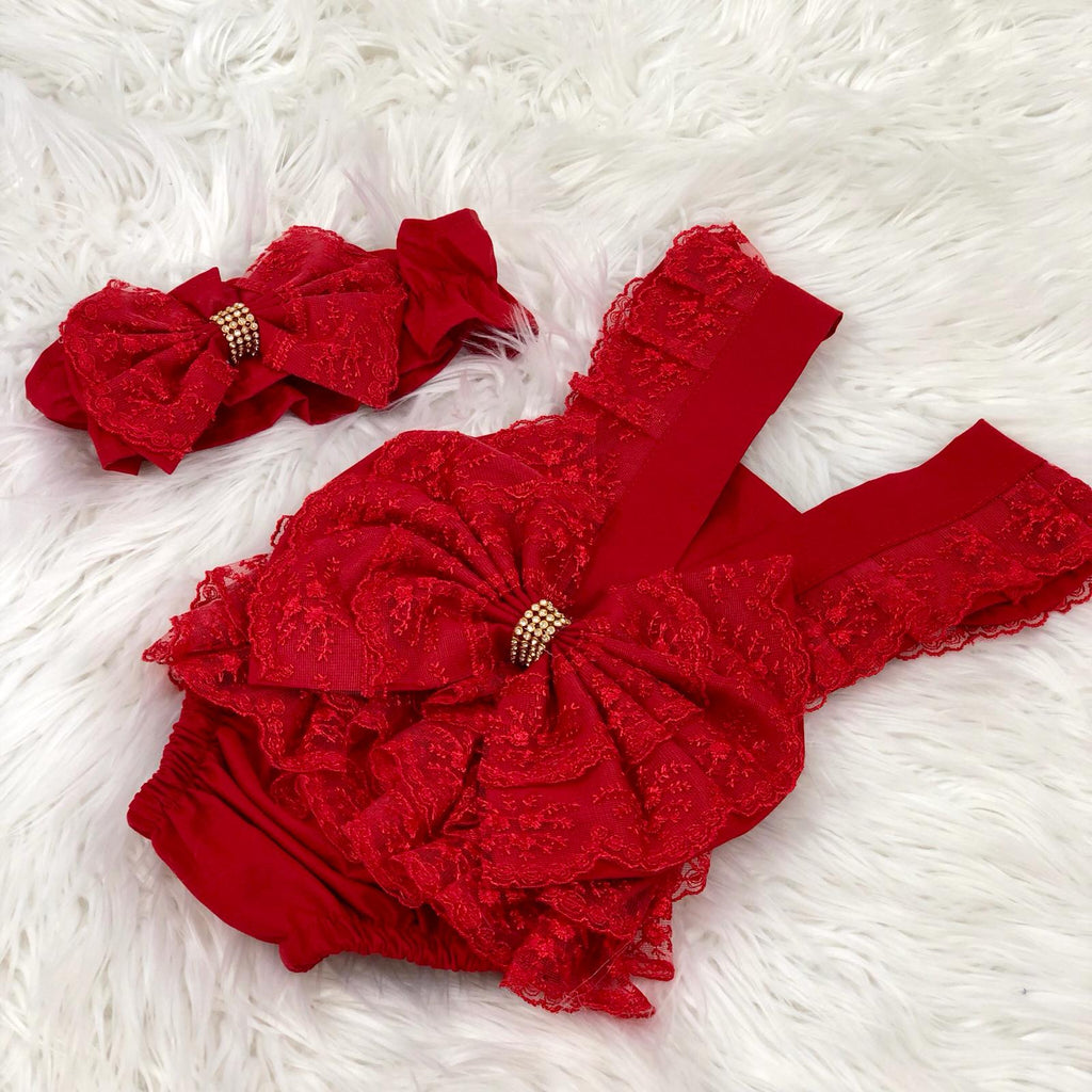 Red Romper - Baby Essentially