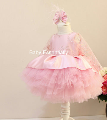 Amanda Dress Pink - Baby Essentially