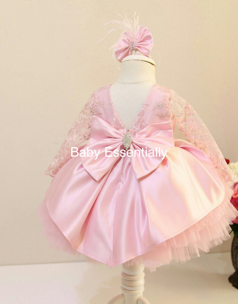 Amanda Dress Pink - Baby Essentially