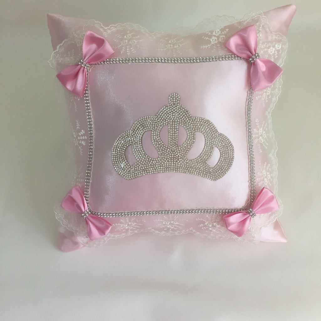 Baby Crown Pillow Pink - Baby Essentially