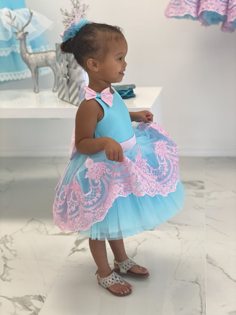 Alana Dress Pastel - Baby Essentially