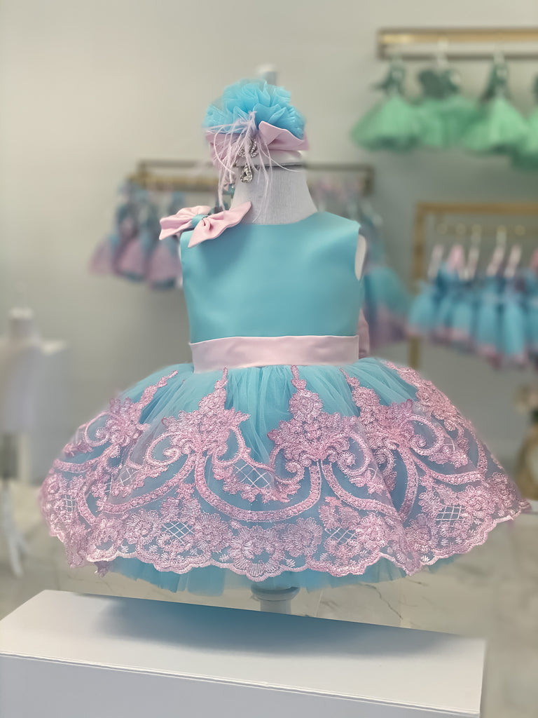 Alana Dress Pastel - Baby Essentially