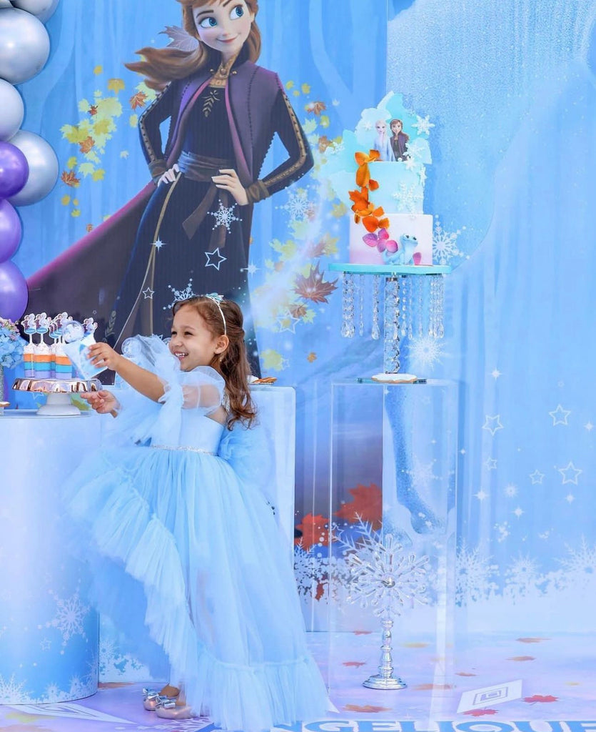 Antoinette Dress Blue - Baby Essentially