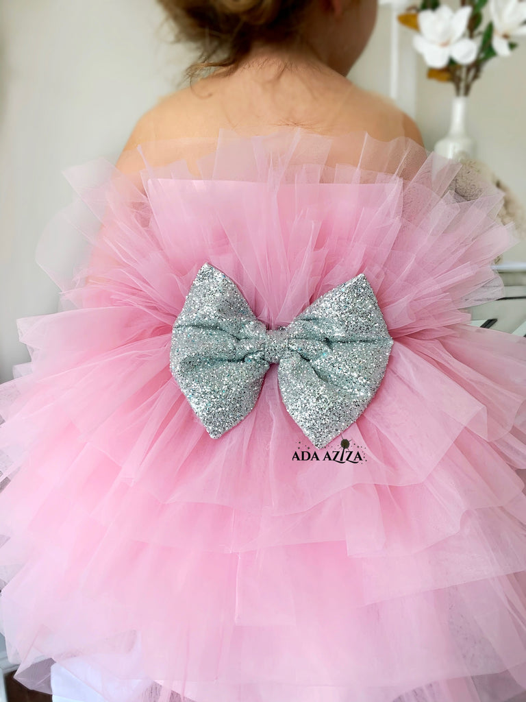 Bailey Dress Pink - Baby Essentially