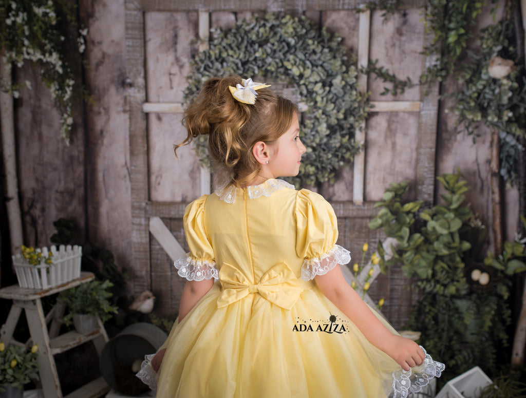 Madison Sunflower Dress - Baby Essentially