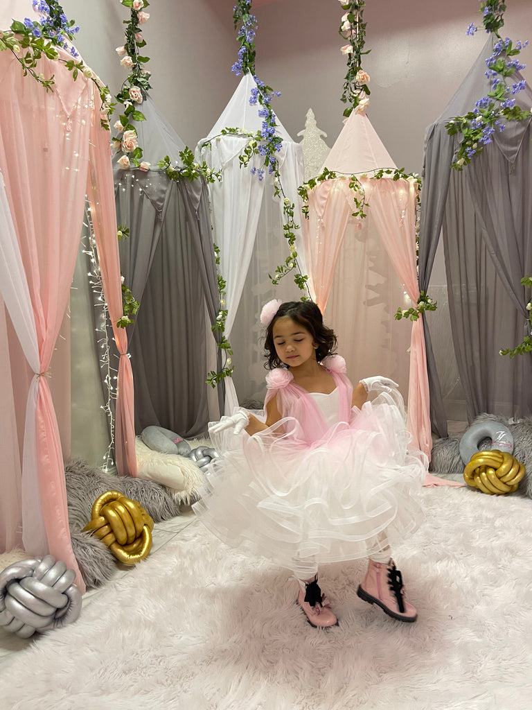 Bubble Pink Dress - Baby Essentially