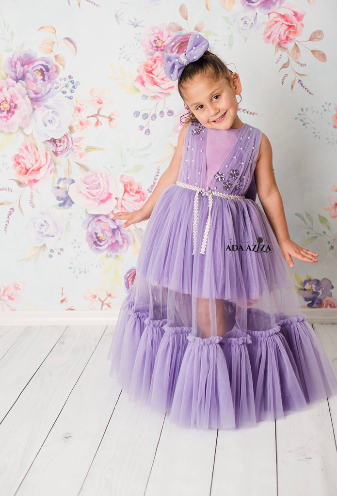 Ivy Lavender Dress - Baby Essentially