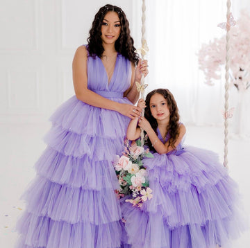 Hala Dress Lilac - Baby Essentially