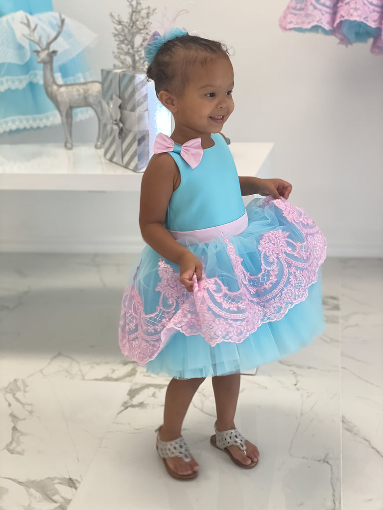 Alana Dress Pastel - Baby Essentially