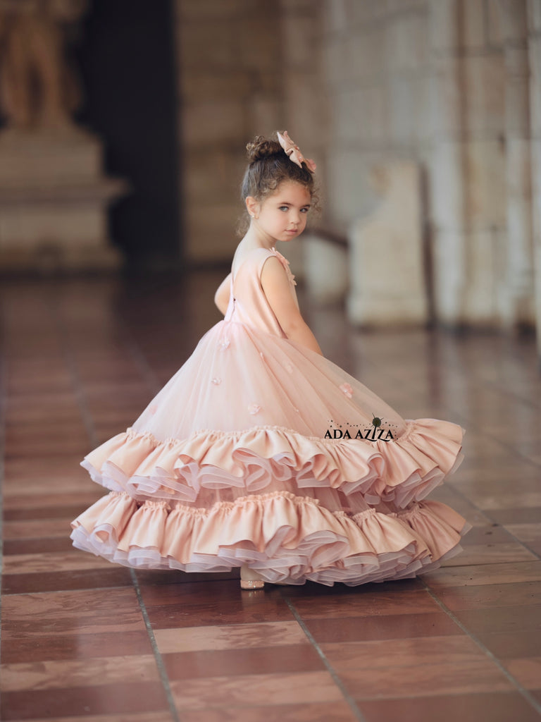 Lena Dress Blush - Baby Essentially