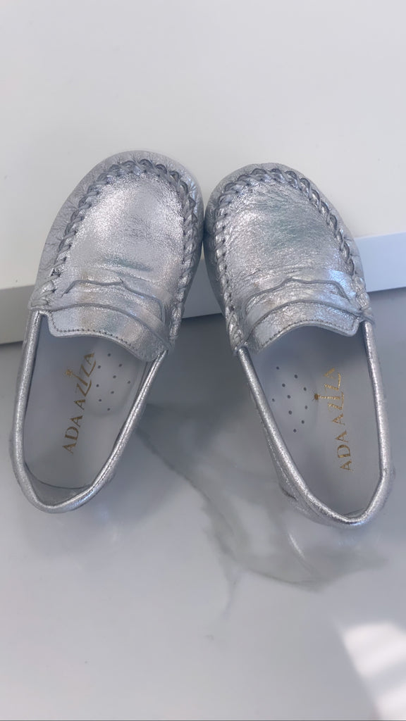 Silver  Loafers - Baby Essentially
