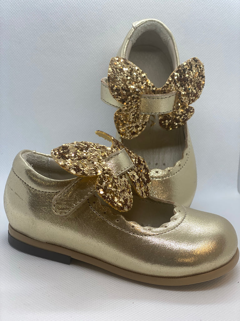 Butterfly MJ Gold  Shoes - Baby Essentially