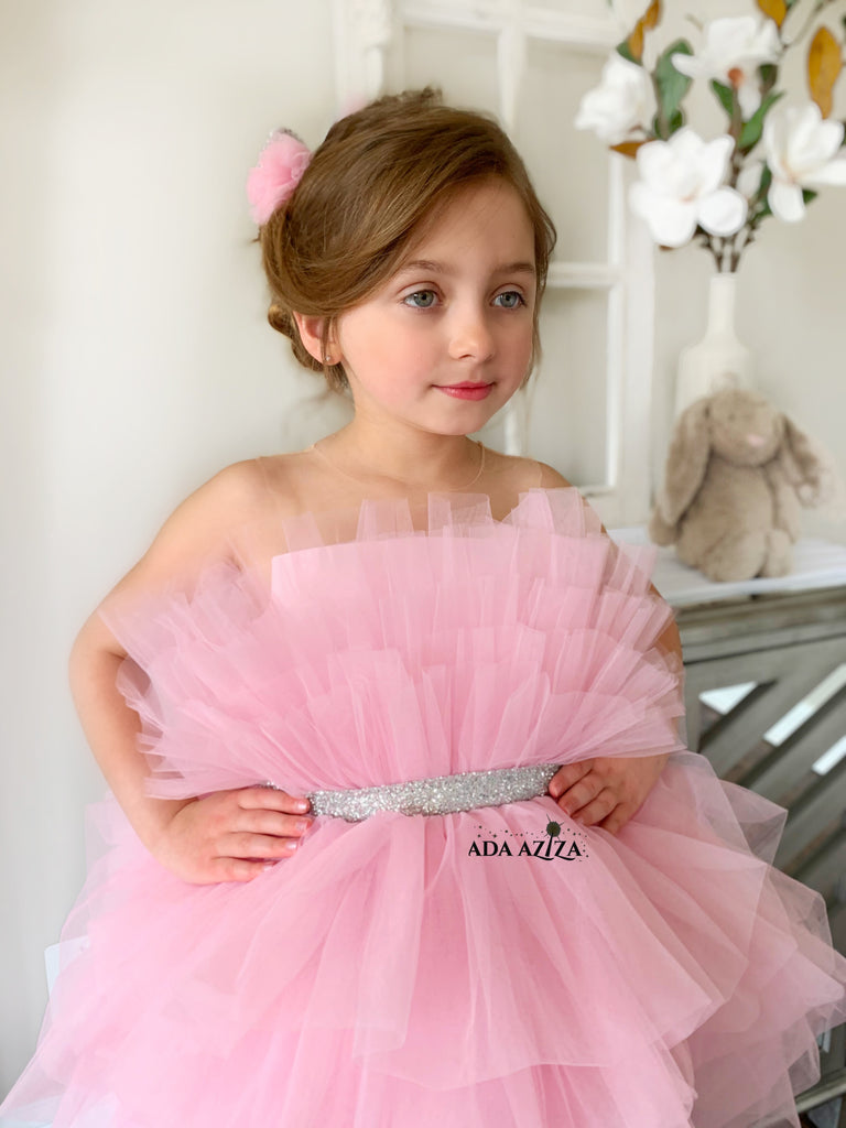 Bailey Dress Pink - Baby Essentially