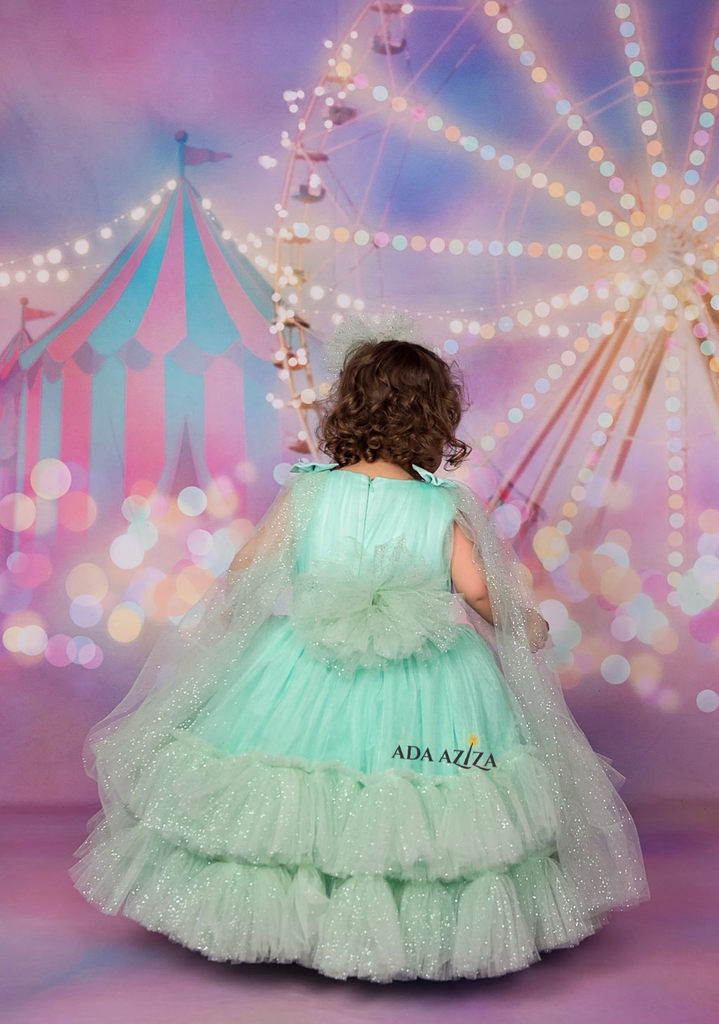 Amara  Dress Mint - Baby Essentially