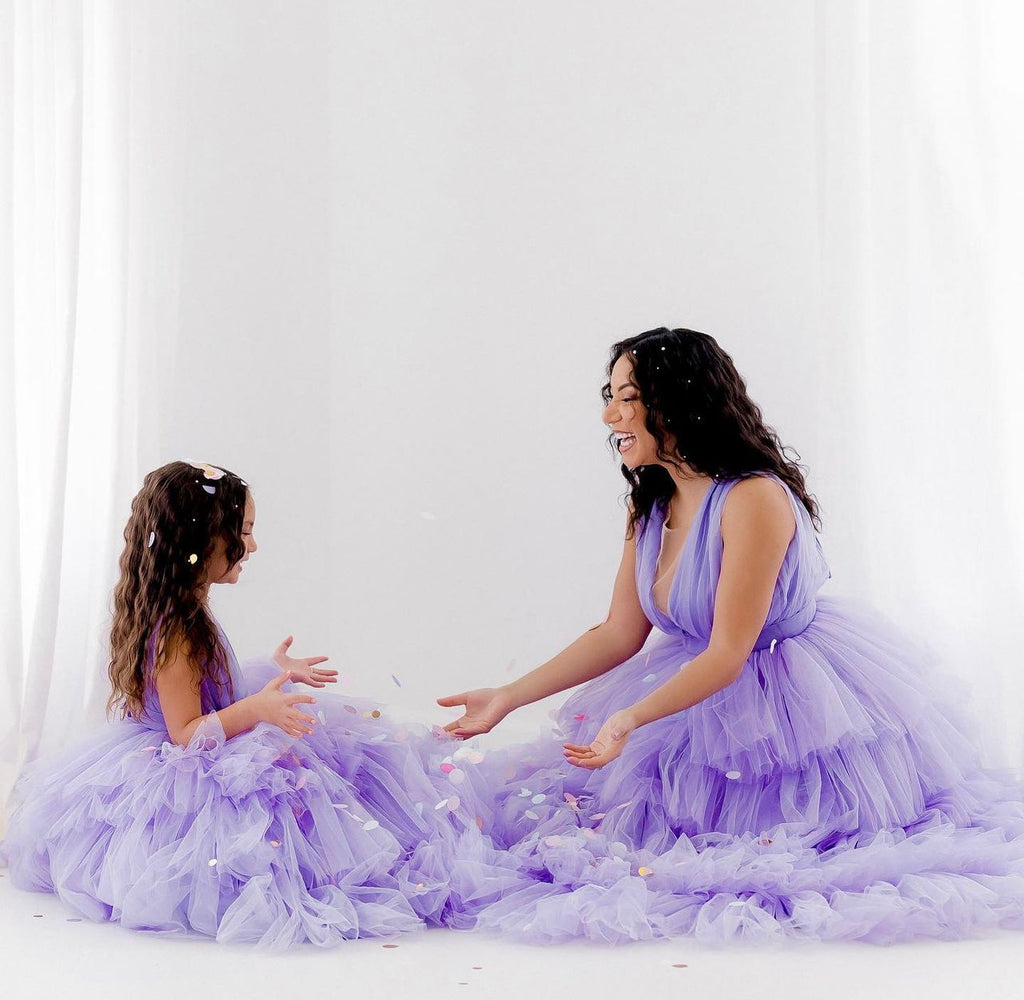 Hala Dress Lilac - Baby Essentially