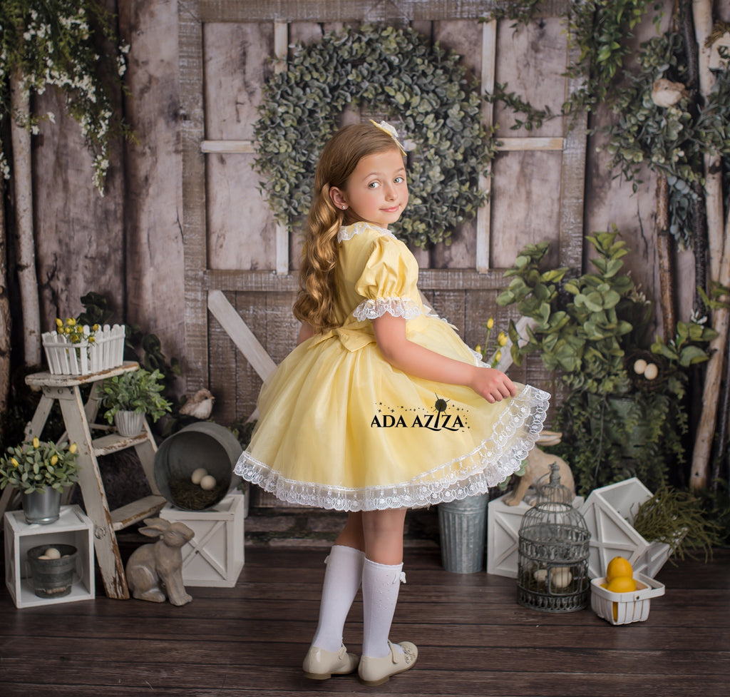 Madison Sunflower Dress - Baby Essentially