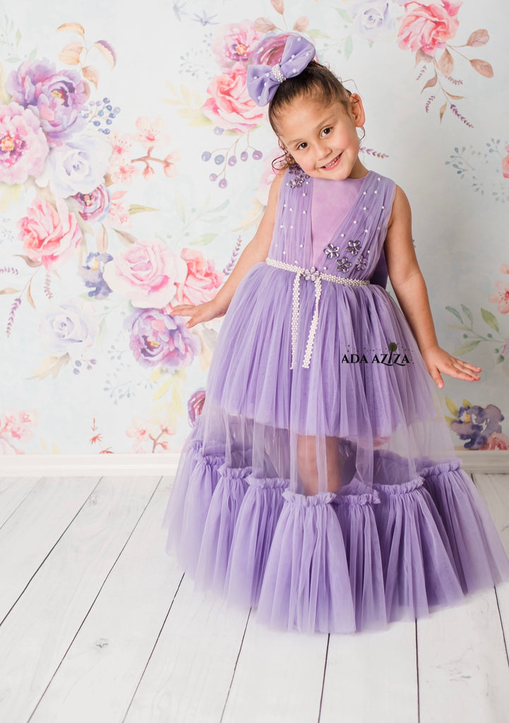 Ivy Lavender Dress - Baby Essentially