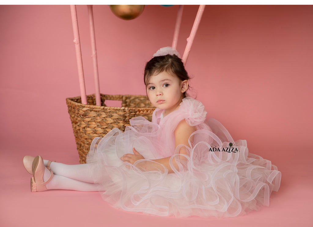 Bubble Pink Dress - Baby Essentially