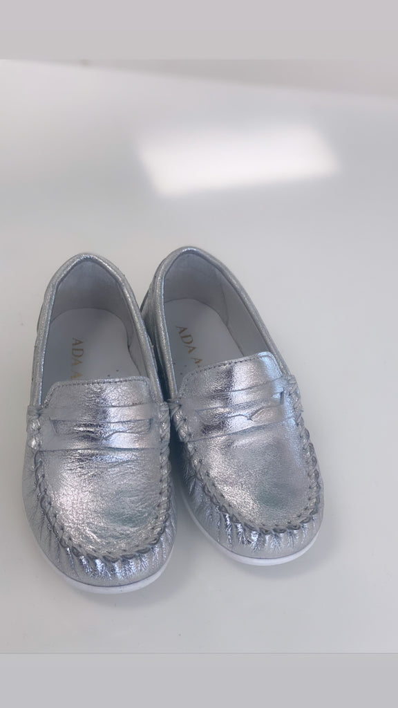 Silver  Loafers - Baby Essentially