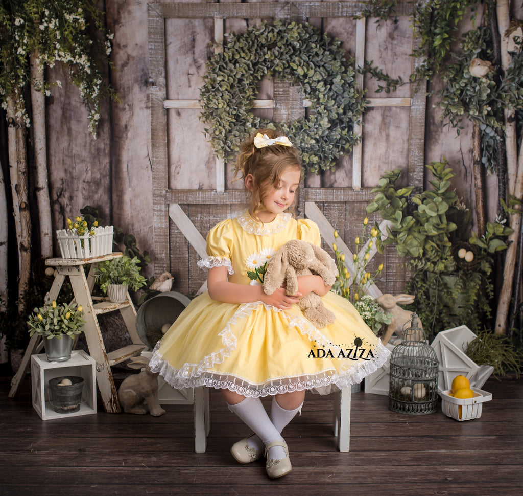 Madison Sunflower Dress - Baby Essentially