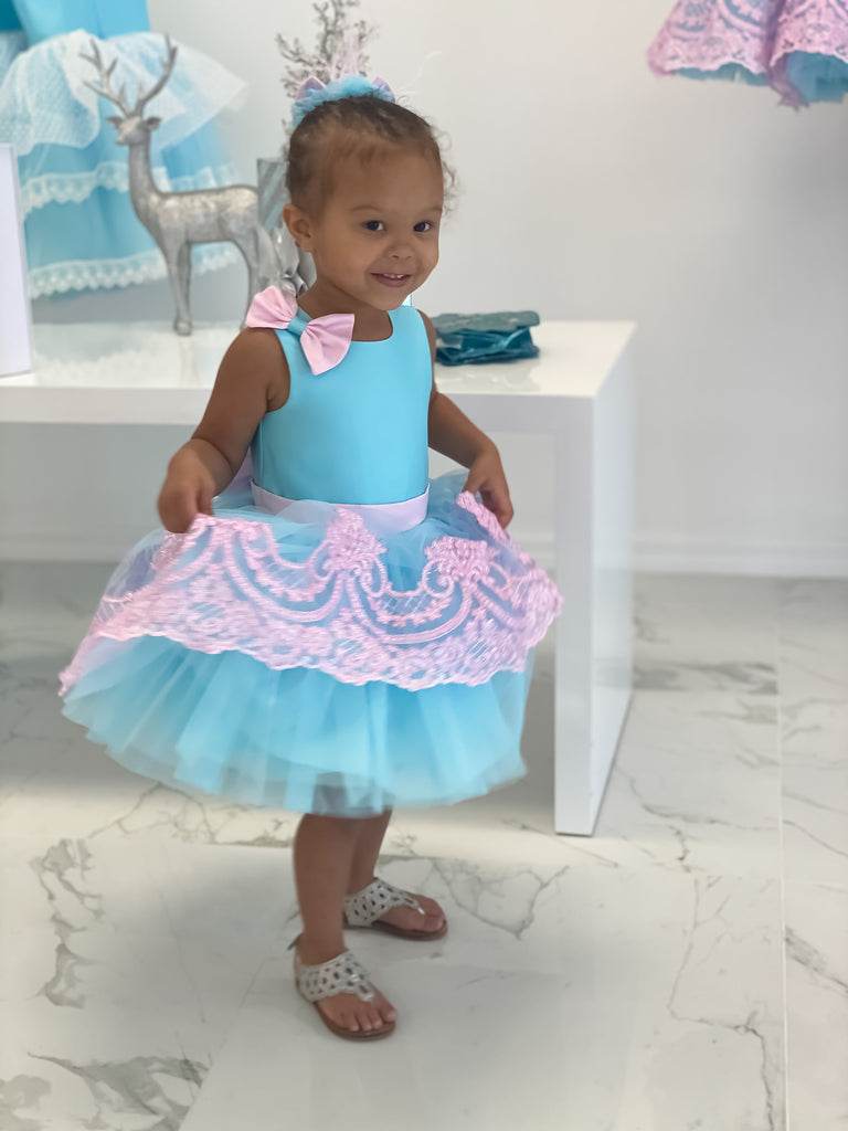 Alana Dress Pastel - Baby Essentially