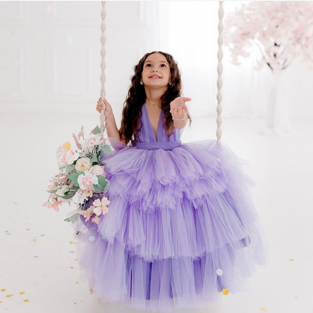 Hala Dress Lilac - Baby Essentially