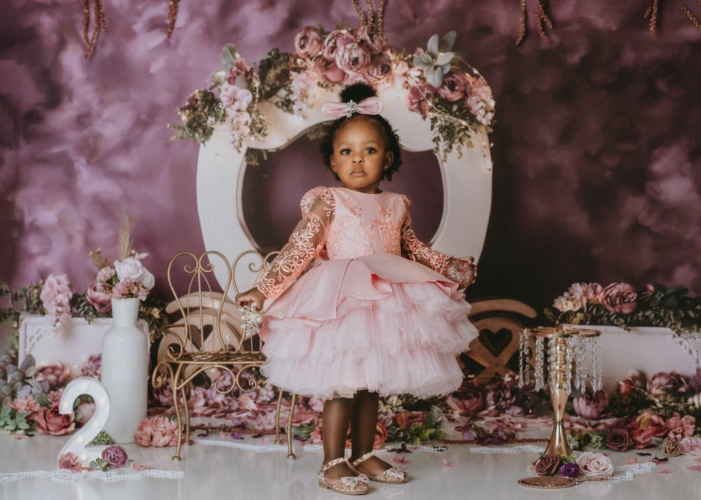 Amanda Dress Blush - Baby Essentially