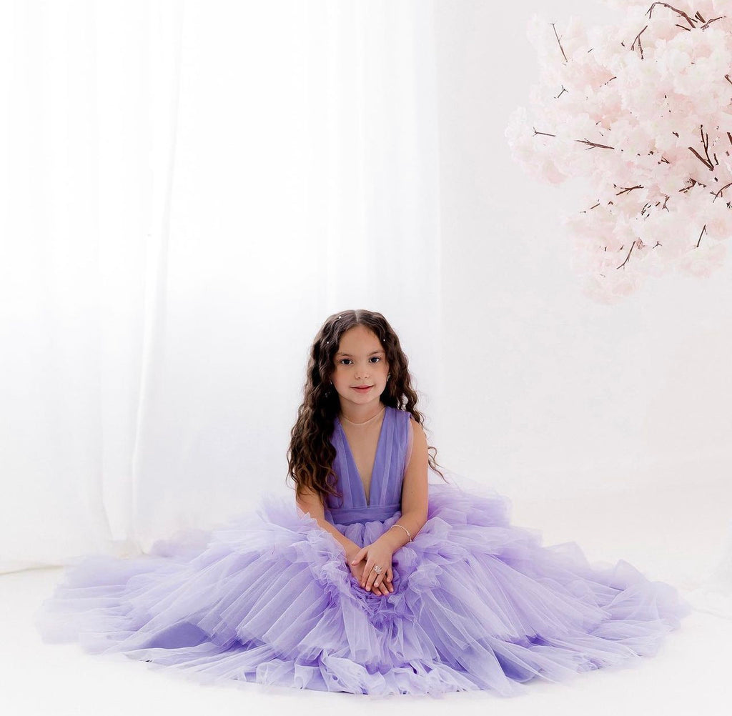 Hala Dress Lilac - Baby Essentially