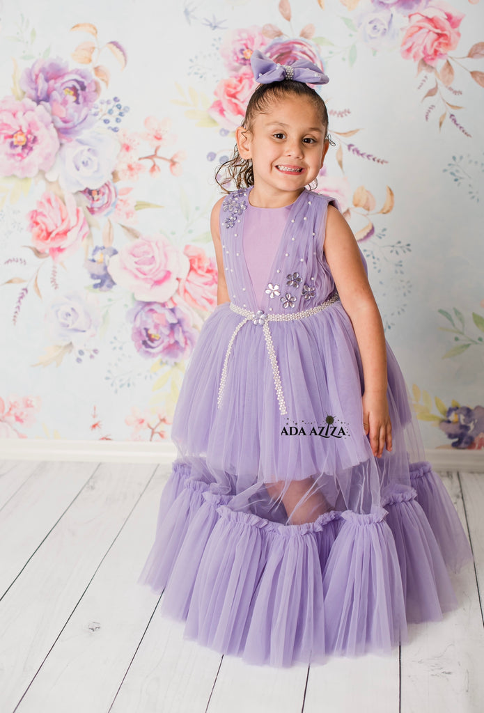 Ivy Lavender Dress - Baby Essentially
