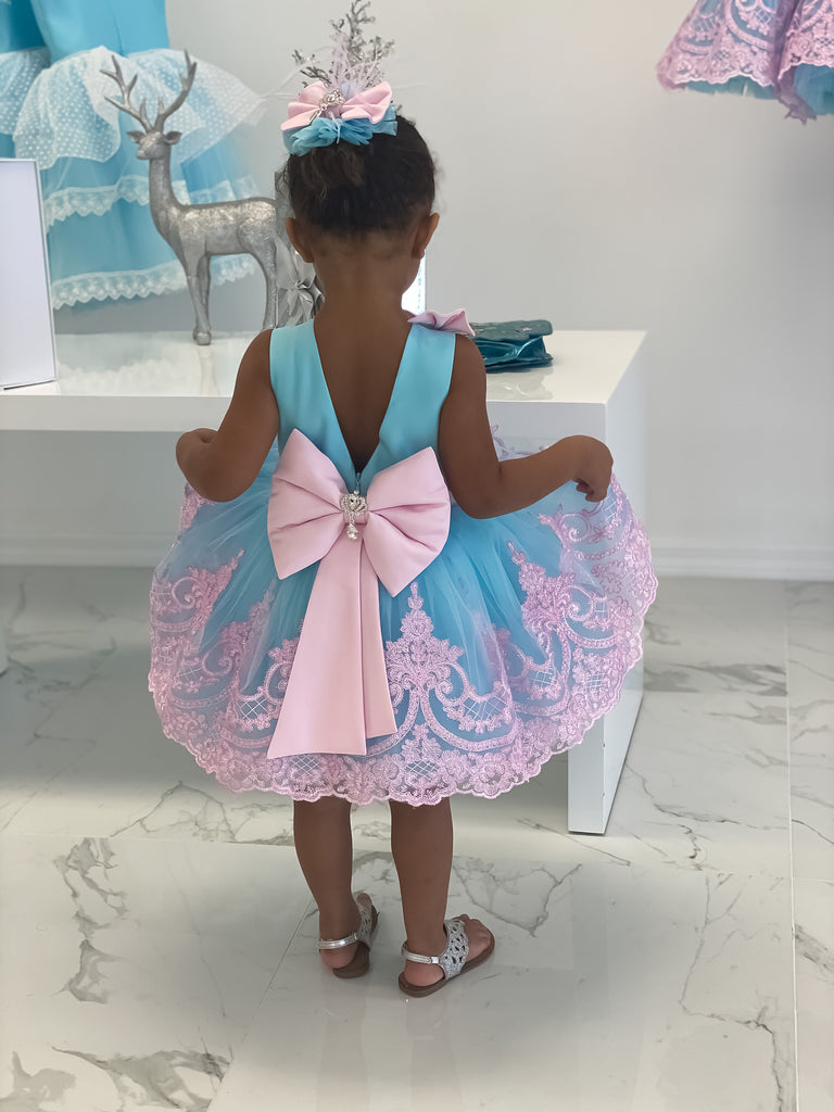 Alana Dress Pastel - Baby Essentially