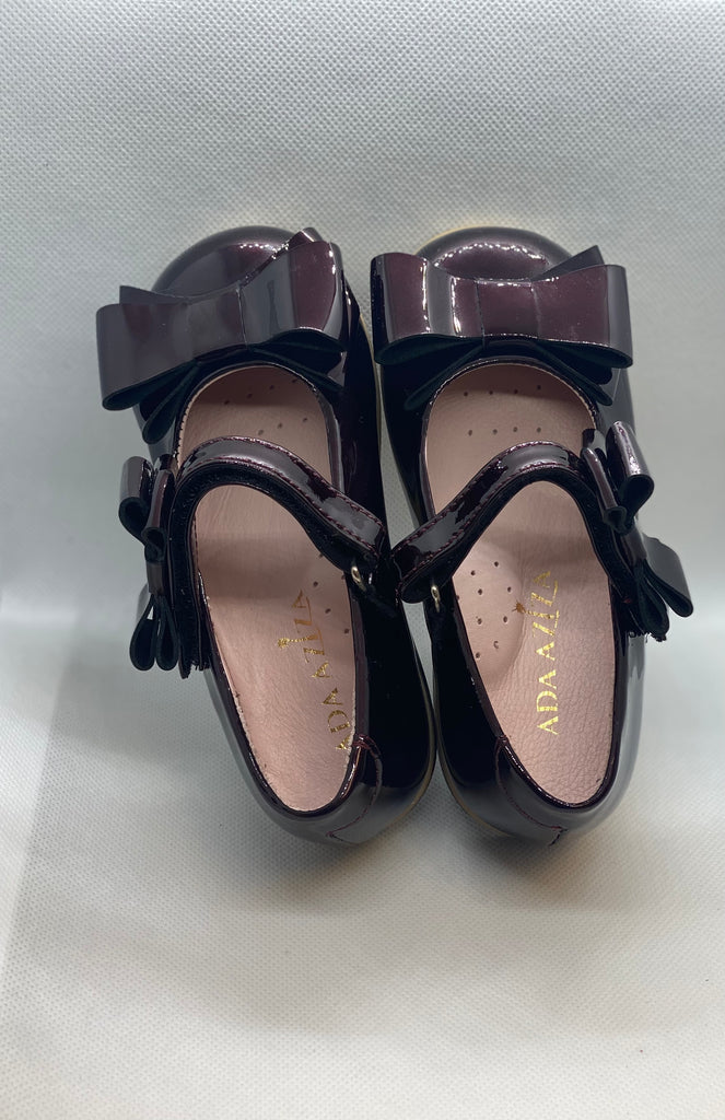 Burgundy MJ Shoes - Baby Essentially