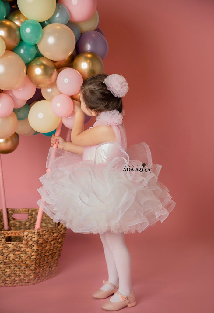 Bubble Pink Dress - Baby Essentially