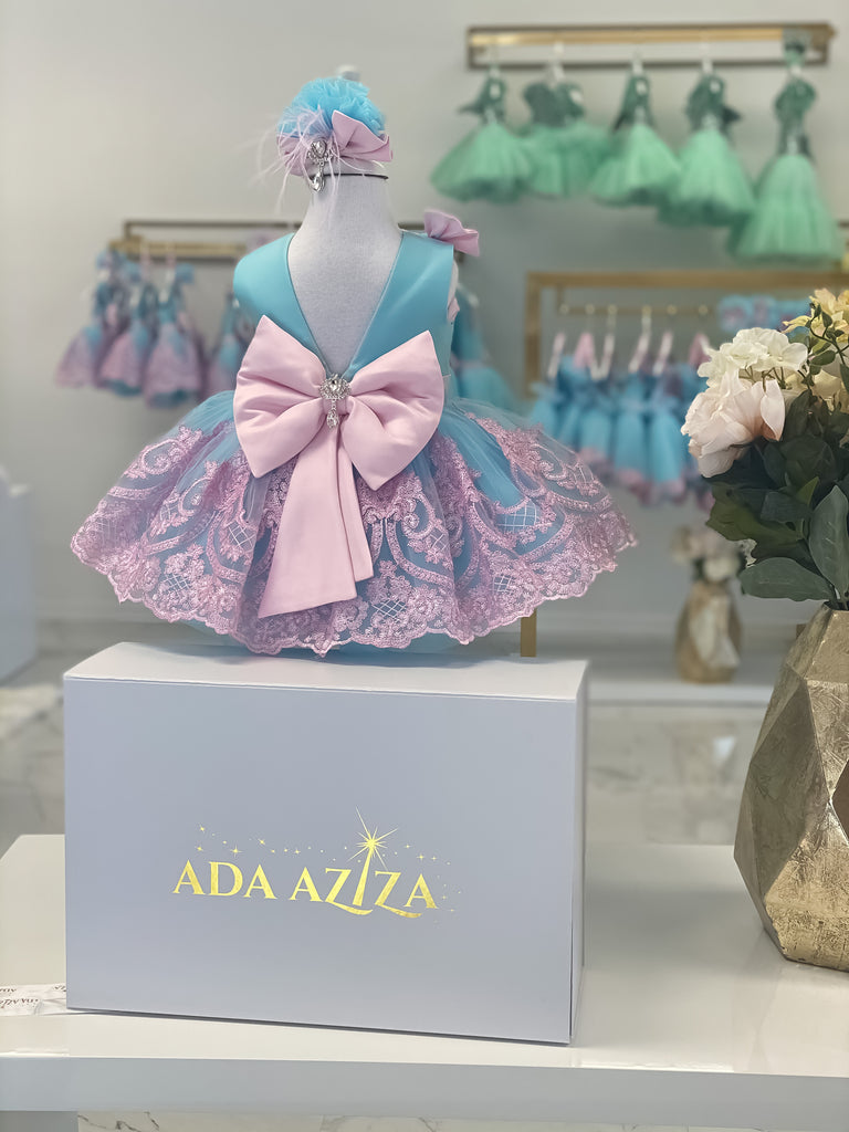 Alana Dress Pastel - Baby Essentially