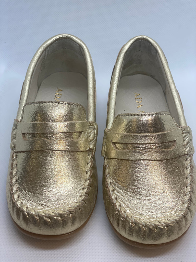 Gold Loafers - Baby Essentially
