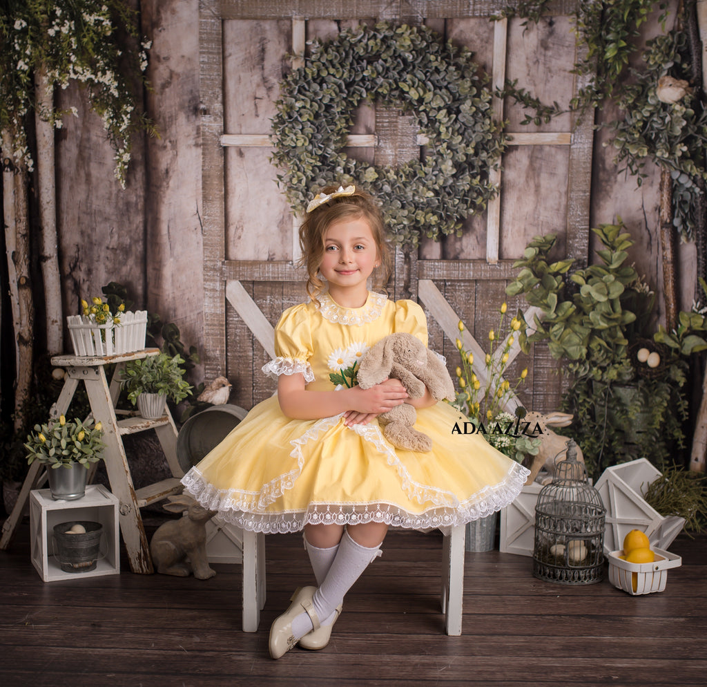 Madison Sunflower Dress - Baby Essentially