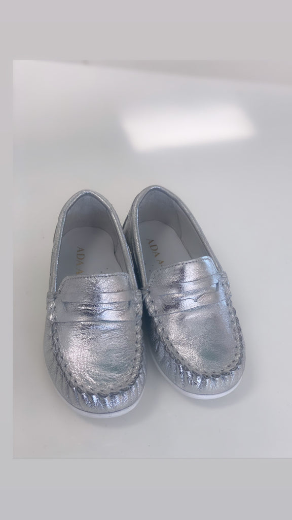 Silver  Loafers - Baby Essentially