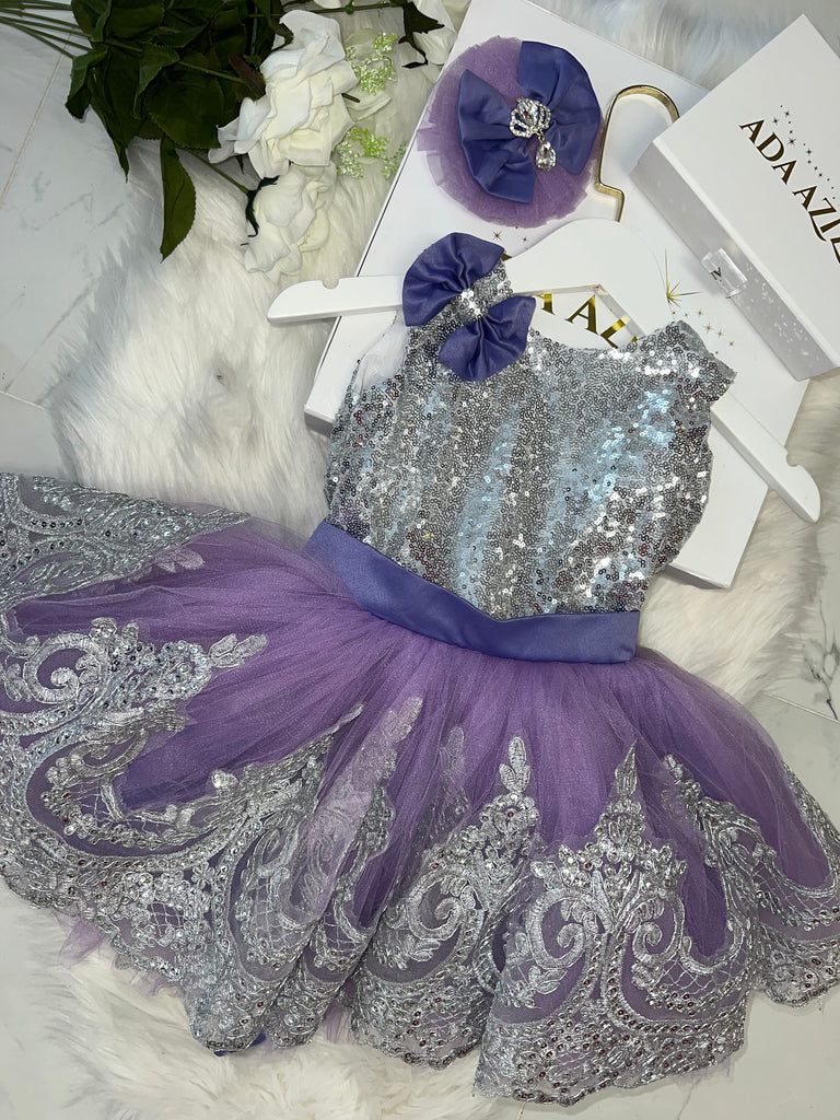 Alana silver and lavender - Baby Essentially