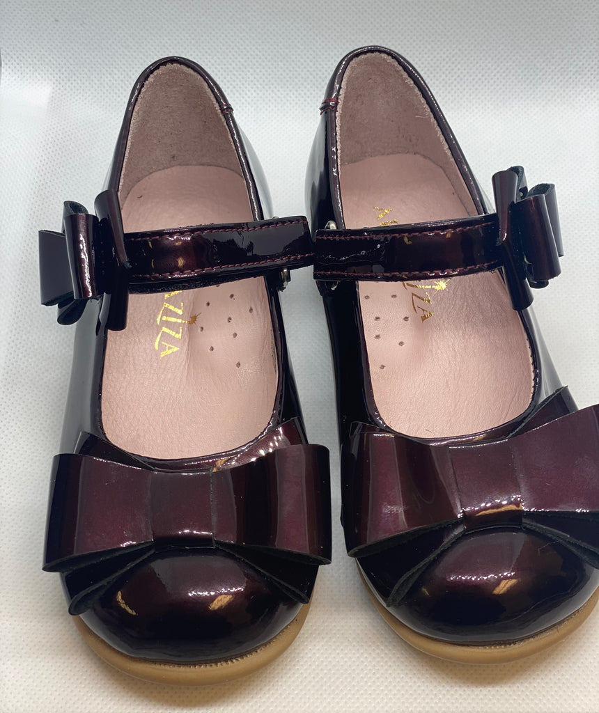 Burgundy MJ Shoes - Baby Essentially