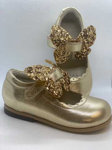 Butterfly MJ Gold  Shoes - Baby Essentially