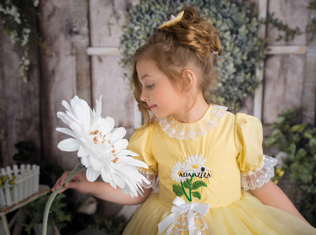 Madison Sunflower Dress - Baby Essentially