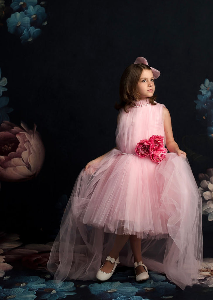 Pink Peony dress - Baby Essentially