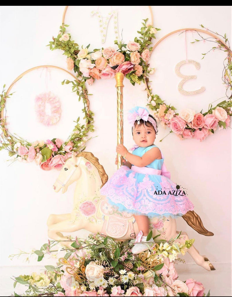 Alana Dress Pastel - Baby Essentially