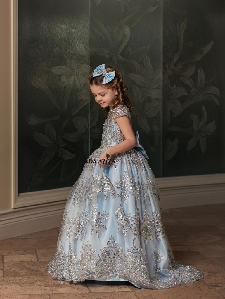 Princess Jasmine Dress Custom Blue - Baby Essentially