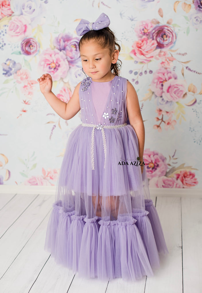 Ivy Lavender Dress - Baby Essentially